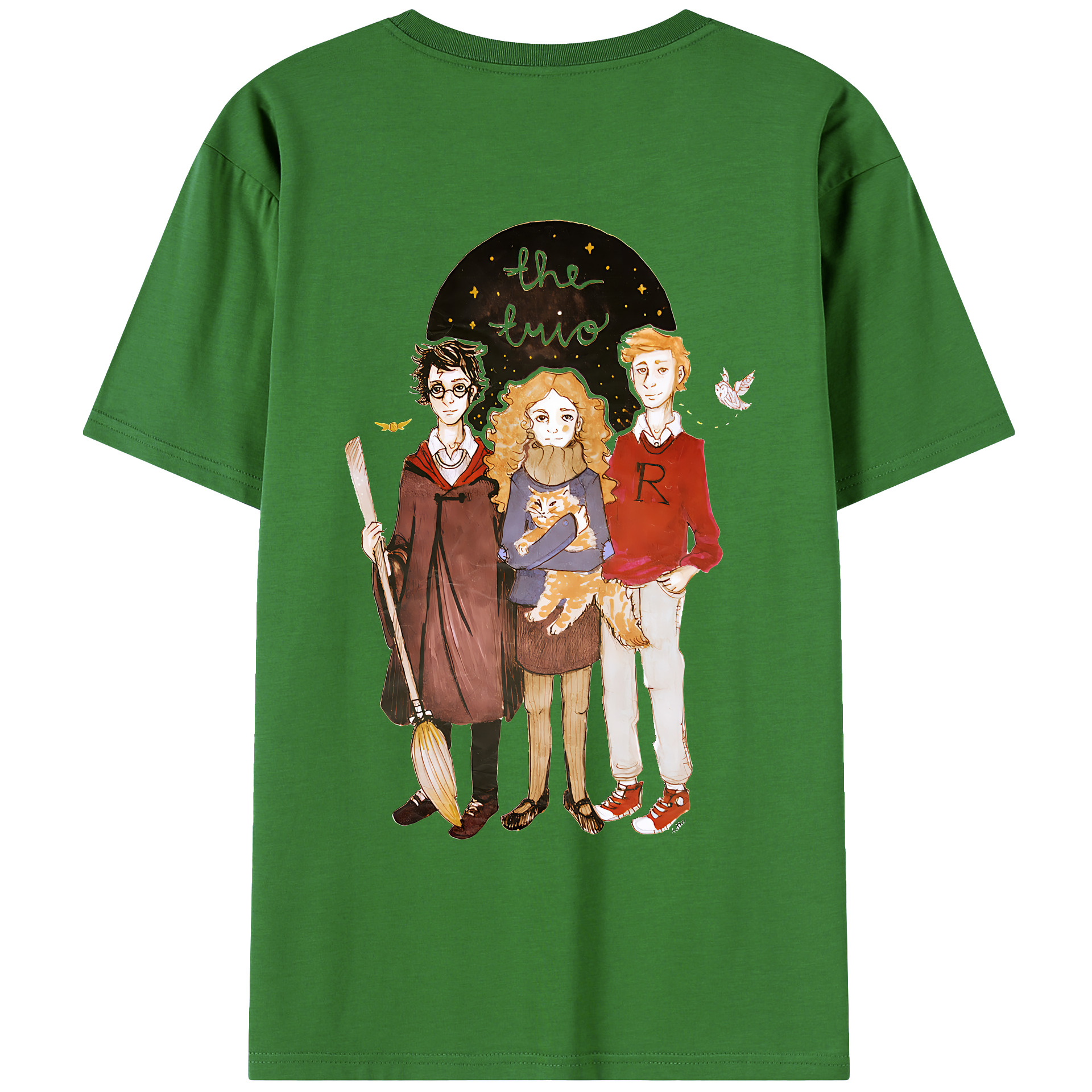 （画像用） Harry Potter ハリー・ポッターシリーズ レディース半袖Tシャツ(バックプリント)